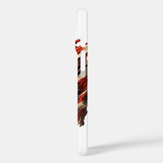 Coques Case-Mate iPhone Monstre, Créature, Drapeau Américain, États-Unis,  (Verso / Gauche)