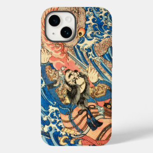 COQUE POUR iPhone 14 MONSTRE DE COMBAT SAMURAI
