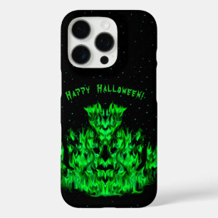 Coques iPhone 16 Pro Monstre de flamme dans le ciel étoilé