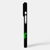 Coques Case-Mate iPhone Monstre de flamme dans le ciel étoilé (Verso / Gauche)