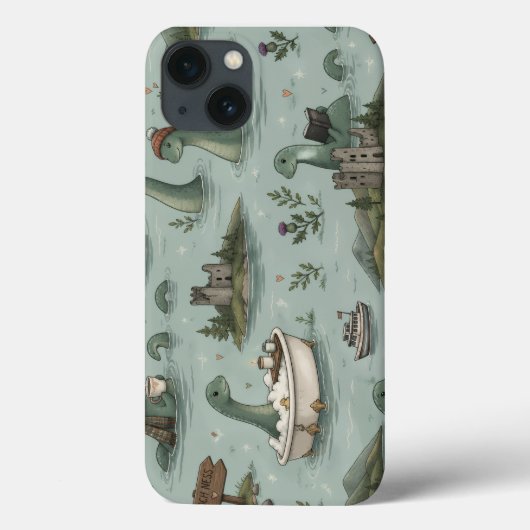 Coques Case-Mate iPhone Monstre du Loch Ness (Verso)