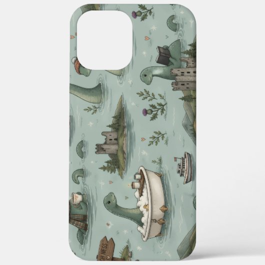 Coques Case-Mate iPhone Monstre du Loch Ness  (Verso)