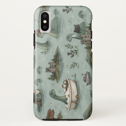 Coques Case-Mate iPhone Monstre du Loch Ness (Dos)