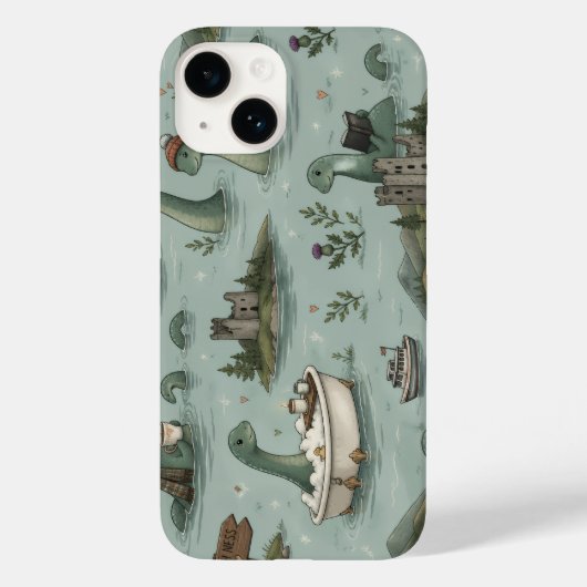 Coques Case-Mate iPhone Monstre du Loch Ness (Verso)