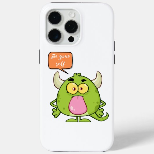 Coques Case-Mate iPhone monstre, sois toi-même (Verso)