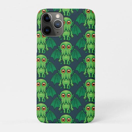 Coques Case-Mate iPhone Monstres de Cute Green (Dos)