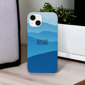 Coques Case-Mate iPhone Montagnes bleues personnalisées
