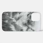 Coques Case-Mate iPhone Montagnes dans la brume. (Verso (horizontal))