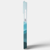 Coques Case-Mate iPhone Montagnes turquoises (Verso / Gauche)