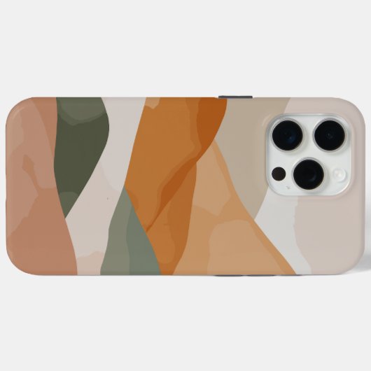 Coques Case-Mate iPhone Montagnes vibrantes (Verso (horizontal))