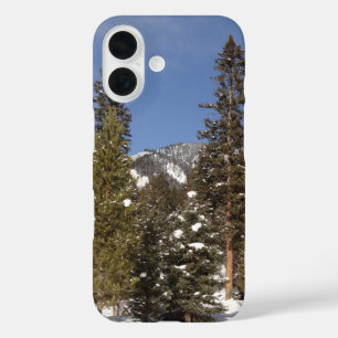 Coques iPhone 16 Montana Mountain Trails in Winter Landcape Photo