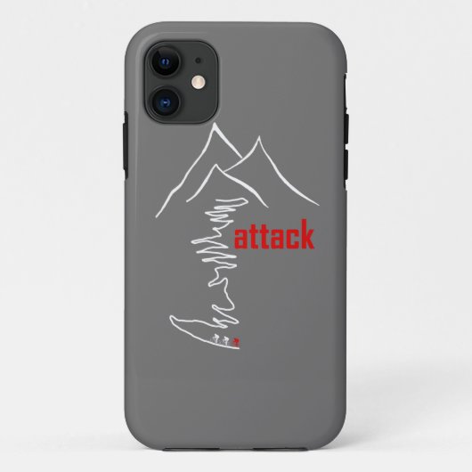 Coques Case-Mate iPhone Montée en vélo, Attaque (Dos)