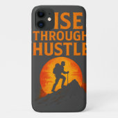 Coques Case-Mate iPhone Monter à travers l'agitation - Citation Motivation (Dos)