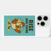 Coques Case-Mate iPhone Monter et briller Joyeux poulet (Verso (horizontal))