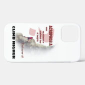 Coques Case-Mate iPhone Monter plus haut - Acrophobie ? (Verso (horizontal))