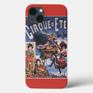 Etui iPhone Case-Mate Montgolfière et affiche japonaise de dames