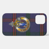Coques Case-Mate iPhone Montgomery Tartan & Insigne (Verso (horizontal))