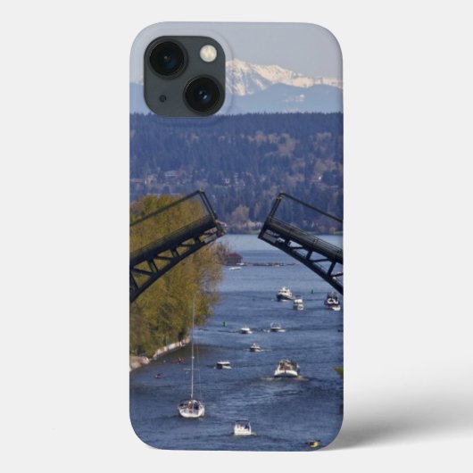 Coques Case-Mate iPhone Montlake Bridge et Cascade Mountains (Verso)