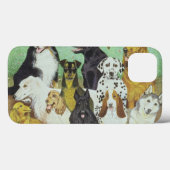 Coques Case-Mate iPhone Montre de chien (Verso (horizontal))