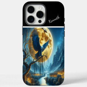 Coques iPhone 16 Pro Max Montre Lune Aigle