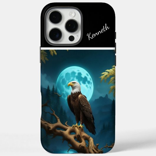 Coques Case-Mate iPhone Montre Lune de l'aigle (Verso)