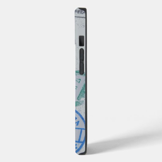 Coques Case-Mate iPhone Montrez votre désir avec Pasport Visa Design (Verso / Gauche)