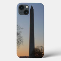 Monument de Washington au coucher du soleil