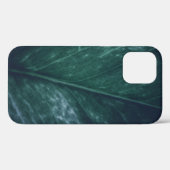 Coques Case-Mate iPhone Moody foncé Design floral feuille (Verso (horizontal))