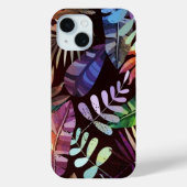 Coques Case-Mate iPhone Moody Tropical Foliage Pattern Phone Case (Verso)