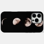 Coques Case-Mate iPhone Moon Phases Wall Art – Celestial Home Decor (Verso (horizontal))