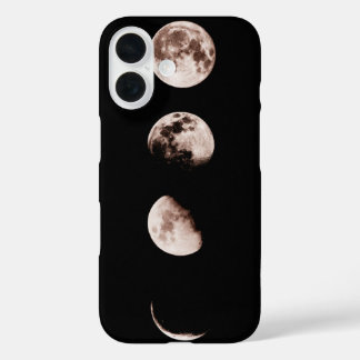 Coques iPhone 16 Moon Phases Wall Art – Celestial Home Decor