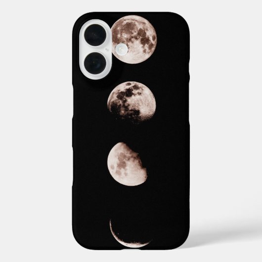 Coques Case-Mate iPhone Moon Phases Wall Art – Celestial Home Decor (Verso)