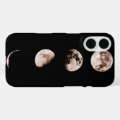 Coques Case-Mate iPhone Moon Phases Wall Art – Celestial Home Decor (Verso (horizontal))