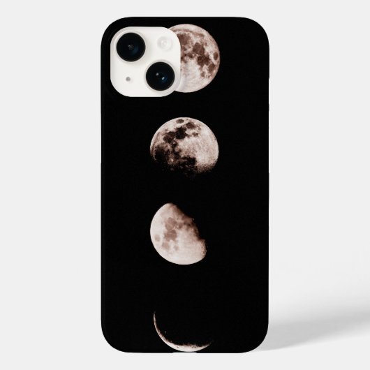 Coques Case-Mate iPhone Moon Phases Wall Art – Celestial Home Decor (Verso)