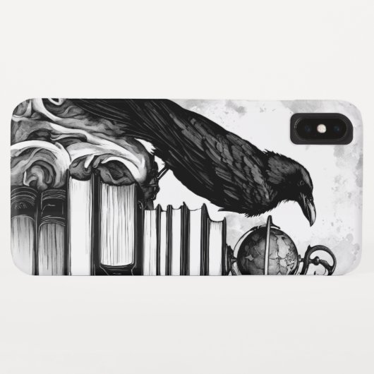 Coques Case-Mate iPhone Moon Raven (Dos (Horizontal))