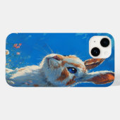 Coques Case-Mate iPhone 🐇 Moonbloom iPhone Case (Verso (horizontal))