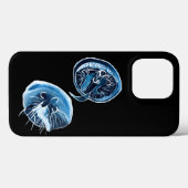 Coques Case-Mate iPhone MoonJellyfish aquarelle art (Verso (horizontal))