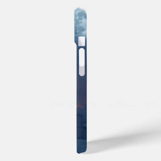 Coques Case-Mate iPhone Moonlit Cat on Rooftop Phone Case (Verso / Gauche)