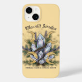 Coques Case-Mate iPhone Moonlit Garden Crystal Bouquet • Herbal Magic (Verso)
