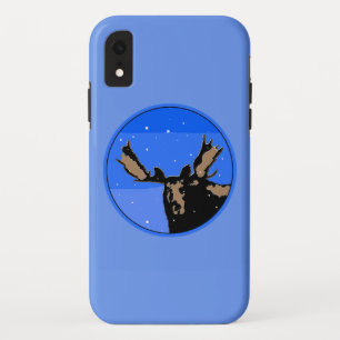 Case-Mate iPhone Case Moose en hiver - Art original de la faune