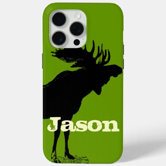 Coques Case-Mate iPhone Moose iPhone personnalisé (Verso)