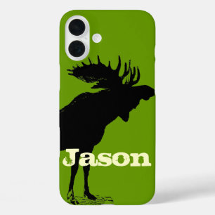 Coques iPhone 16 Plus Moose iPhone personnalisé