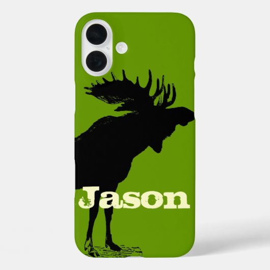 Coques Case-Mate iPhone Moose iPhone personnalisé (Verso)