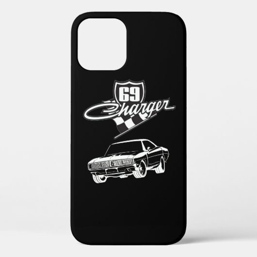 Coques Case-Mate iPhone Mopar - Chargeur Dodge (Verso)