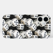 Coques Case-Mate iPhone Morceau en cuir noir (Verso (horizontal))