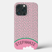 Coques Case-Mate iPhone Mordille de pastèque (Verso)
