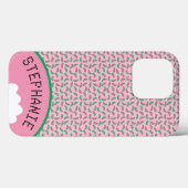 Coques Case-Mate iPhone Mordille de pastèque (Verso (horizontal))