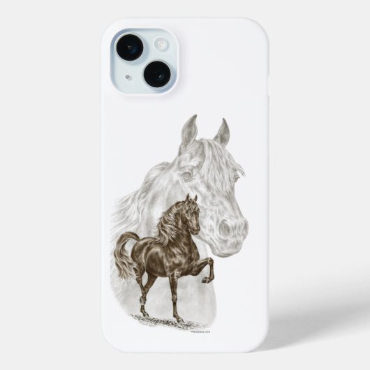 Coques Case-Mate iPhone Morgan Horse Art (Verso)