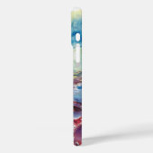 Coques Case-Mate iPhone MORGANA / Magie et mystère, Imaginaire bleu rose (Verso / Gauche)