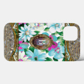 Coques Case-Mate iPhone Morgans Grandlyn Floral Chic (Verso (horizontal))